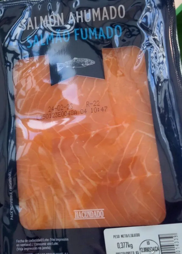 Salmón ahumado