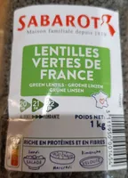 Lentilles vertes de France