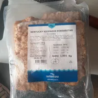 Kentucky Hjúpaðir Þorskbitar