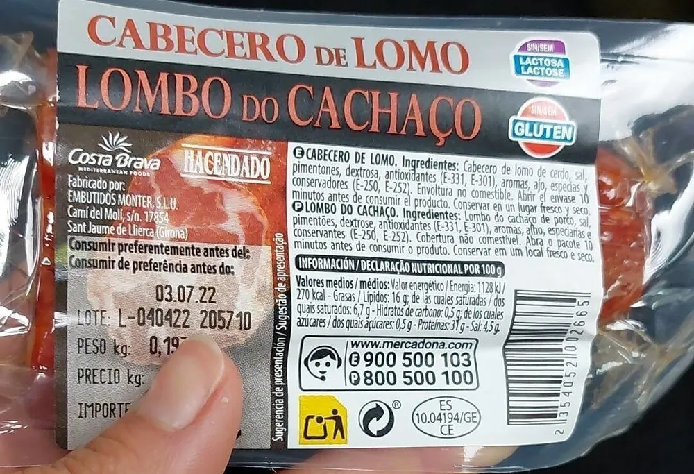 Cabecero de lomo