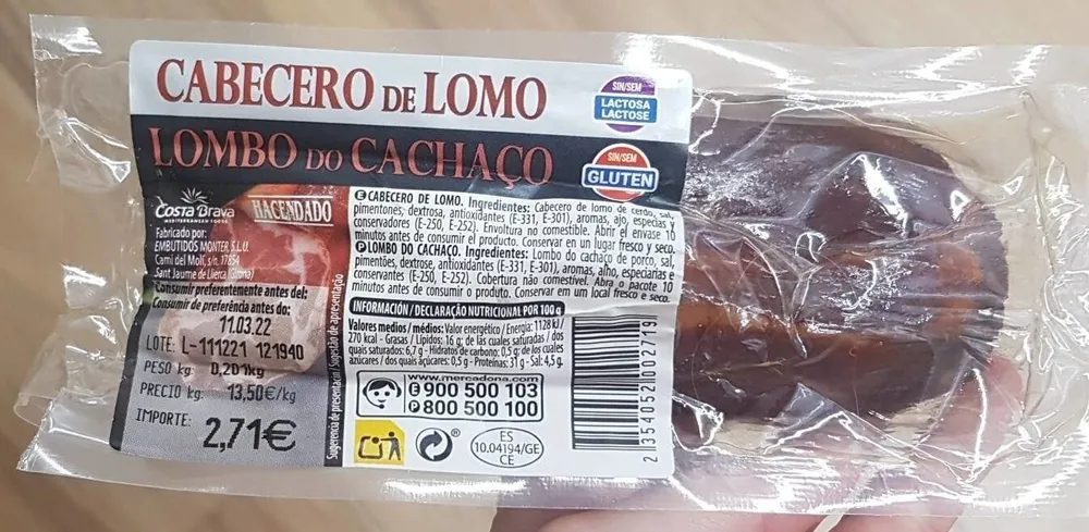 Cabecero de lomo