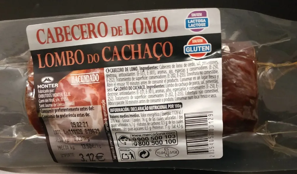 Cabecero de lomo