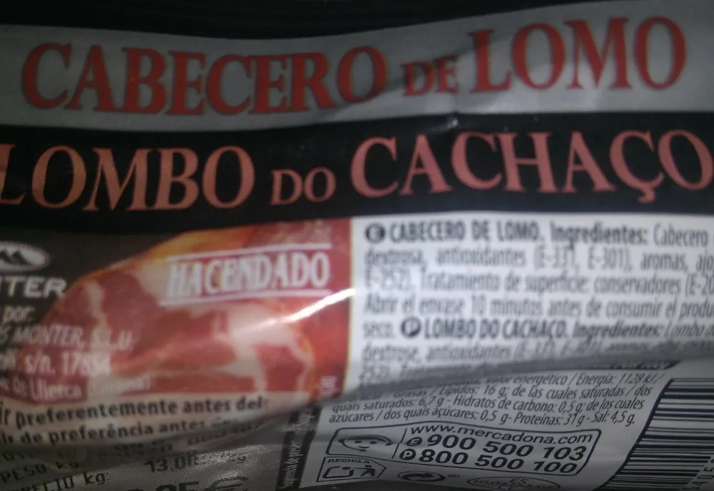 Cabecero de lomo