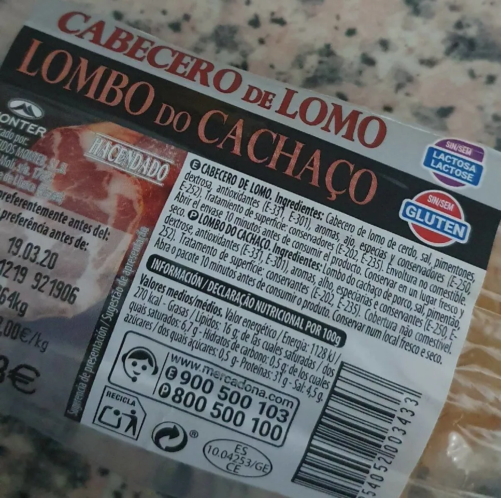 Cabecero de lomo