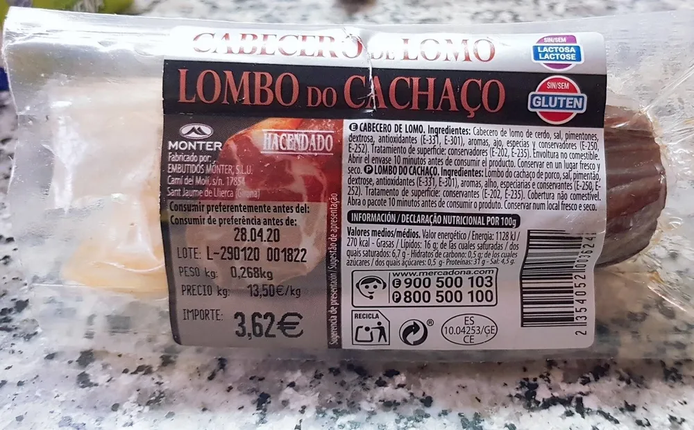 Cabecero de lomo