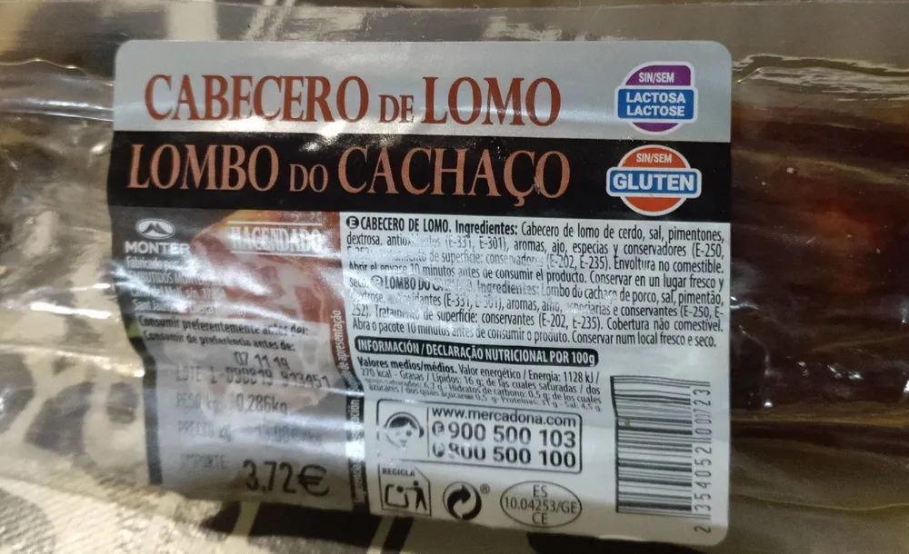 Cabecero de lomo