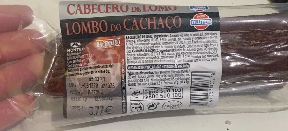 Cabezero de lono