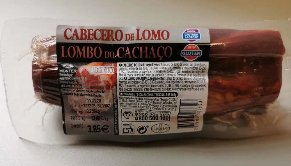 Cabecero de lomo