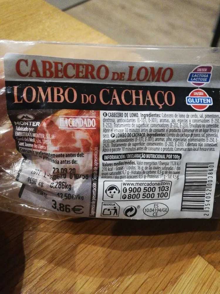 Cabecero de Lomo