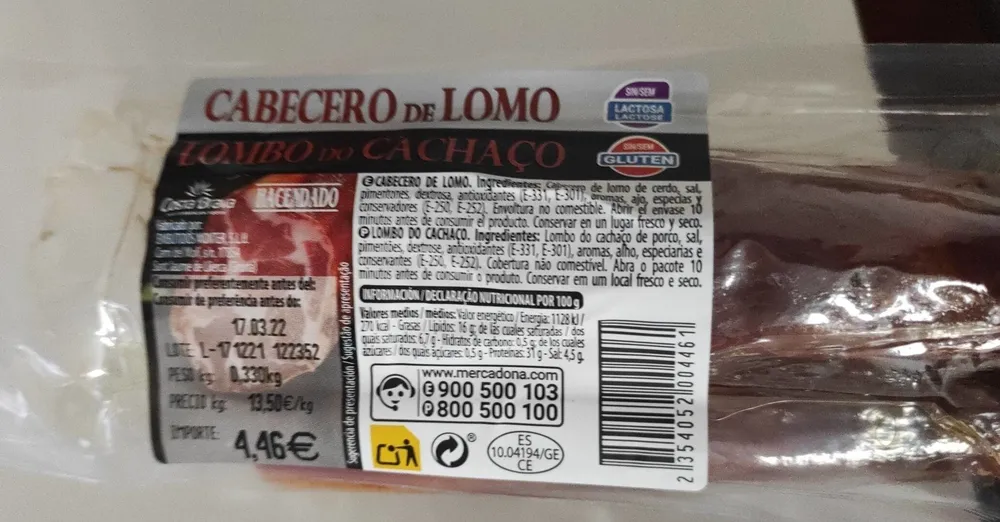 Cabecero de lomo