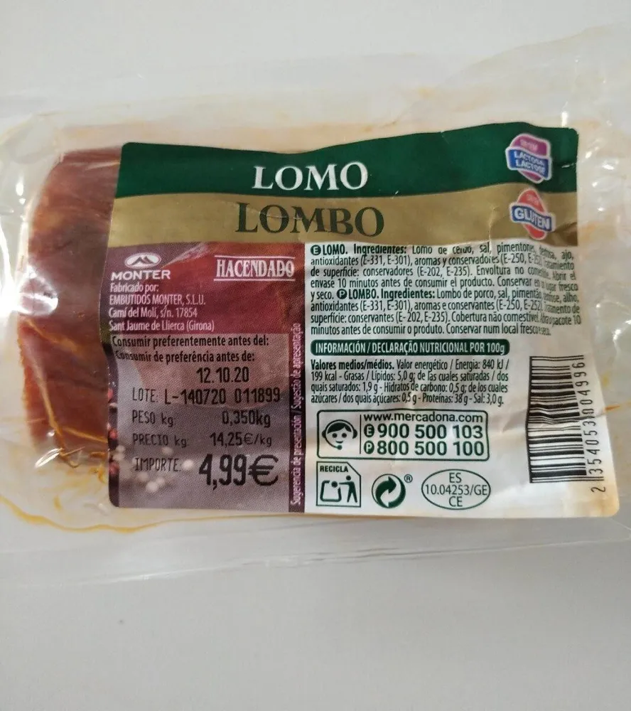 Lomo (trozo entero)