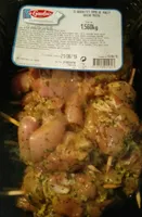 Brochettes tapas de poulet saveur mojito