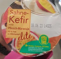 Sahne-Kefir mild Pfirsich-Maracuja 10 % Fett im Milchanteil