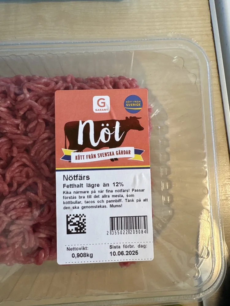 Minced Beef 12%
