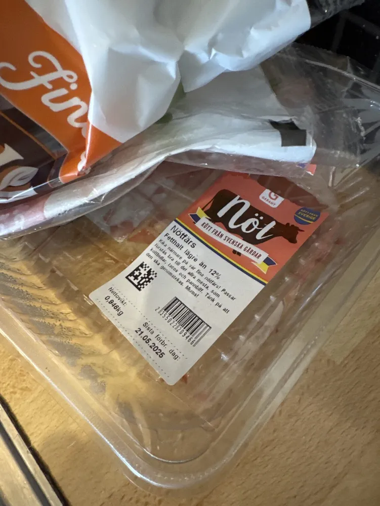 Nötfärs 12%