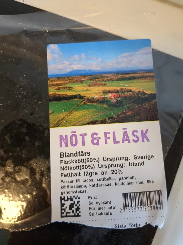 Nöt Och Fläsk