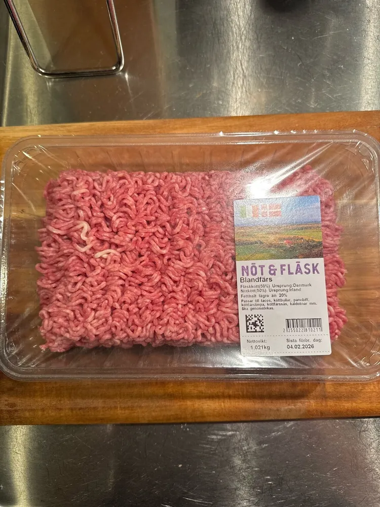 Nöt & Fläskfärs