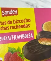 Galletas bizcocho frambuesa