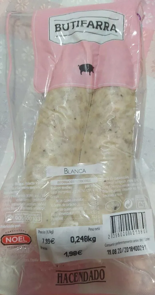 Butifarra Blanca