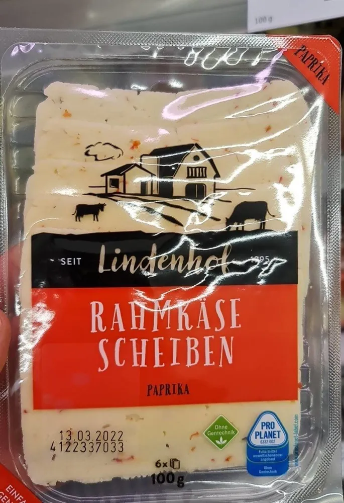 Rahmkäse Scheiben