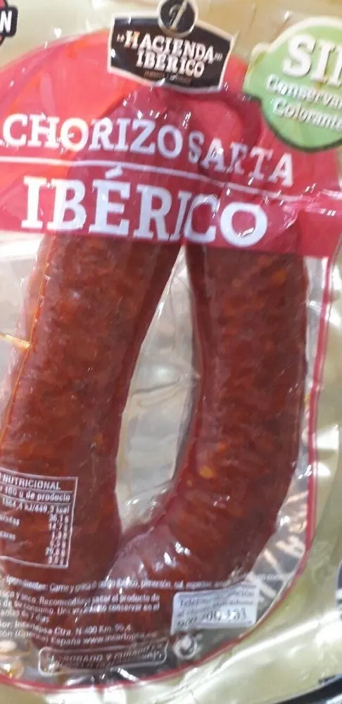 Chorizo sarta iberico