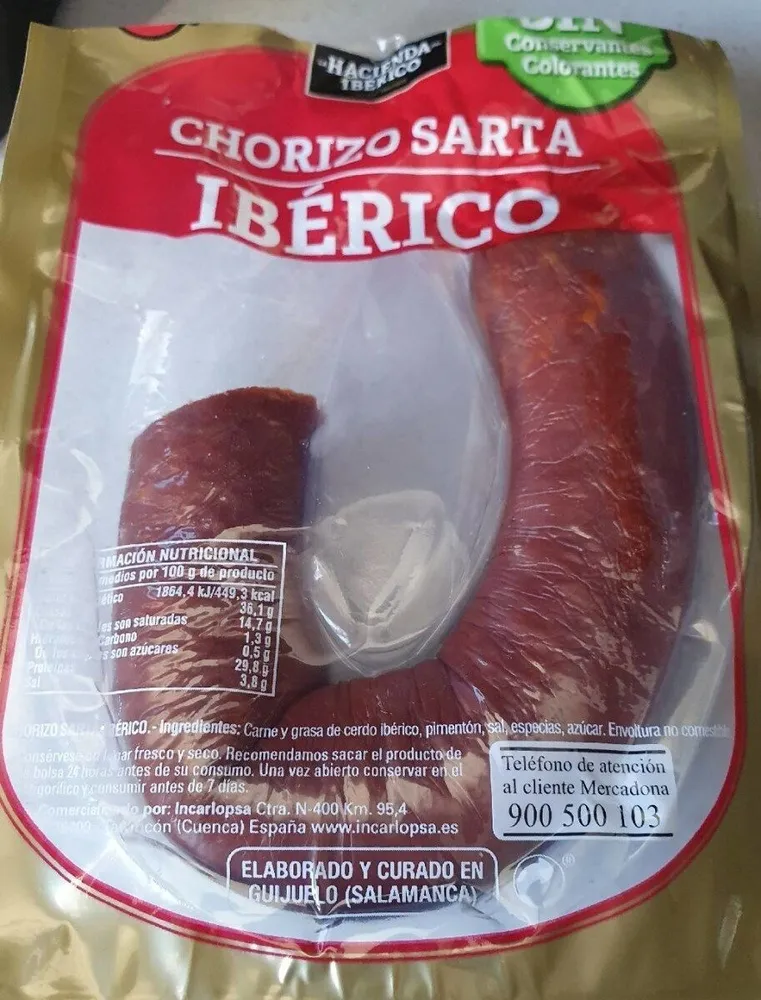 Chorizo Sarta iberico