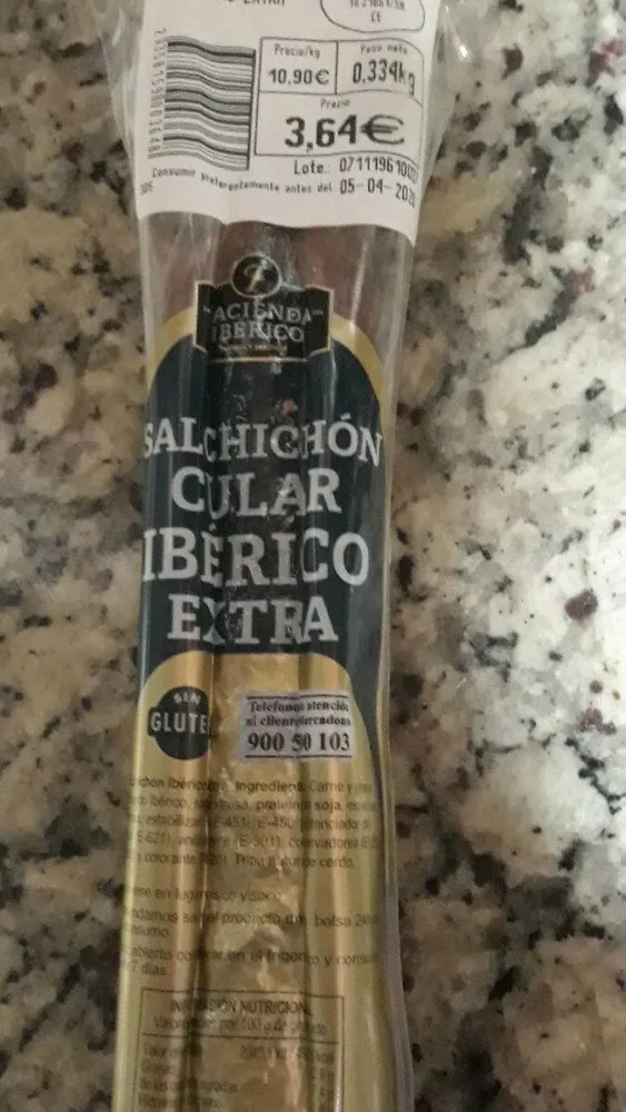 Salchichón ibérico extra