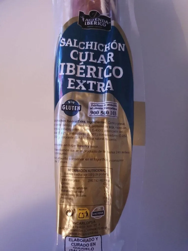 Salchichón Cular Ibérico Extra