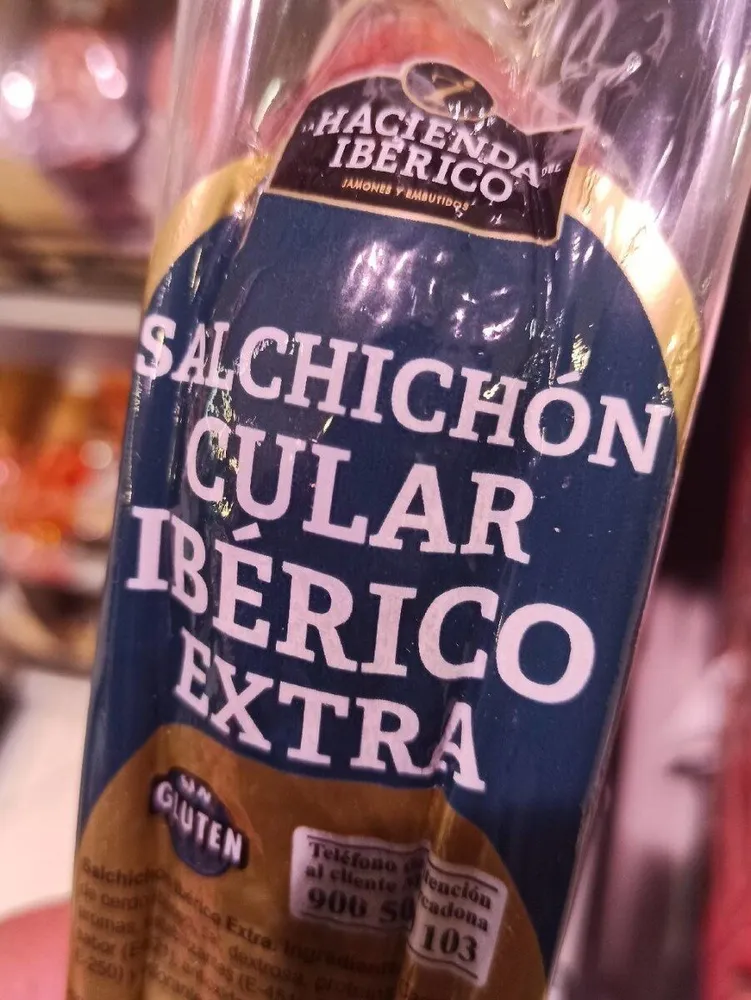 Salchichón cular ibérico