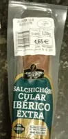 Salchichón cular ibérico extra