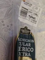 Salchichón cular ibérico extra