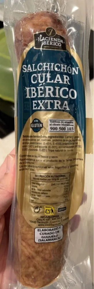 Salchichón Cular Ibérico Extra