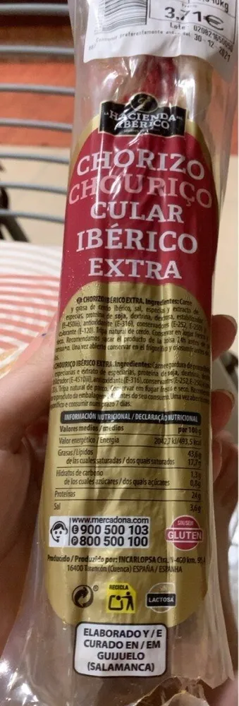 chorizo cular