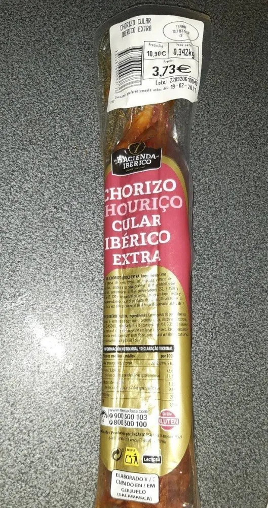 Chorizo cular ibérico extra