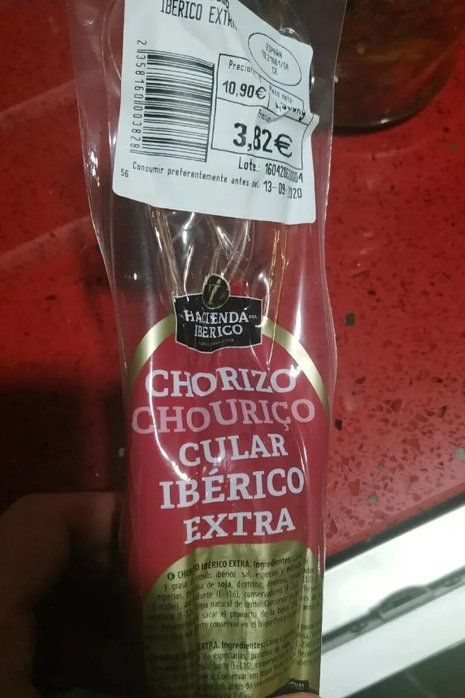 Chorizo ibérico extra