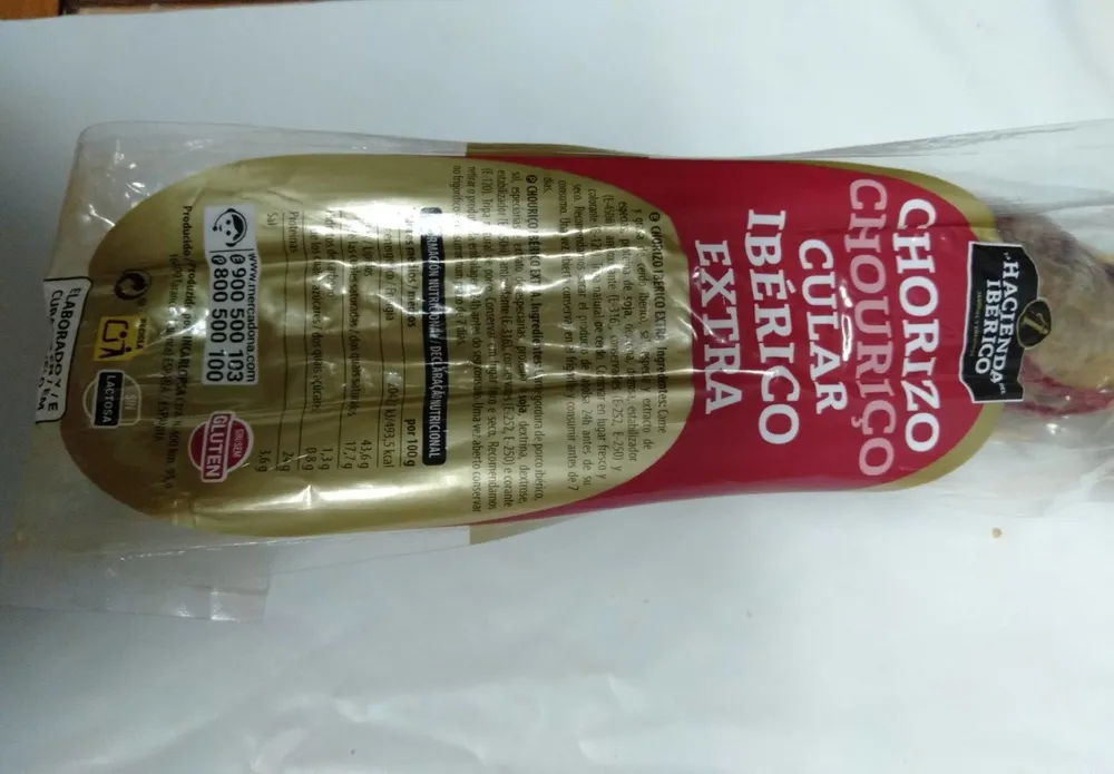 Chorizo cular ibérico extra