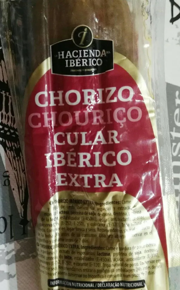 Chorizo iberico extra