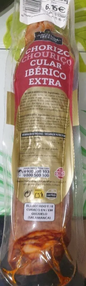 Chorizo claro iberico extra
