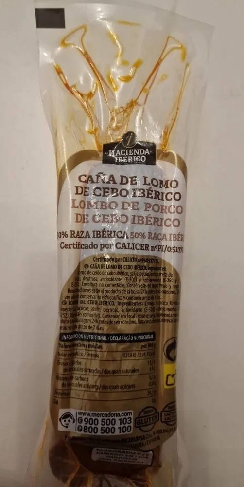 Caña de lomo de cebo iberico