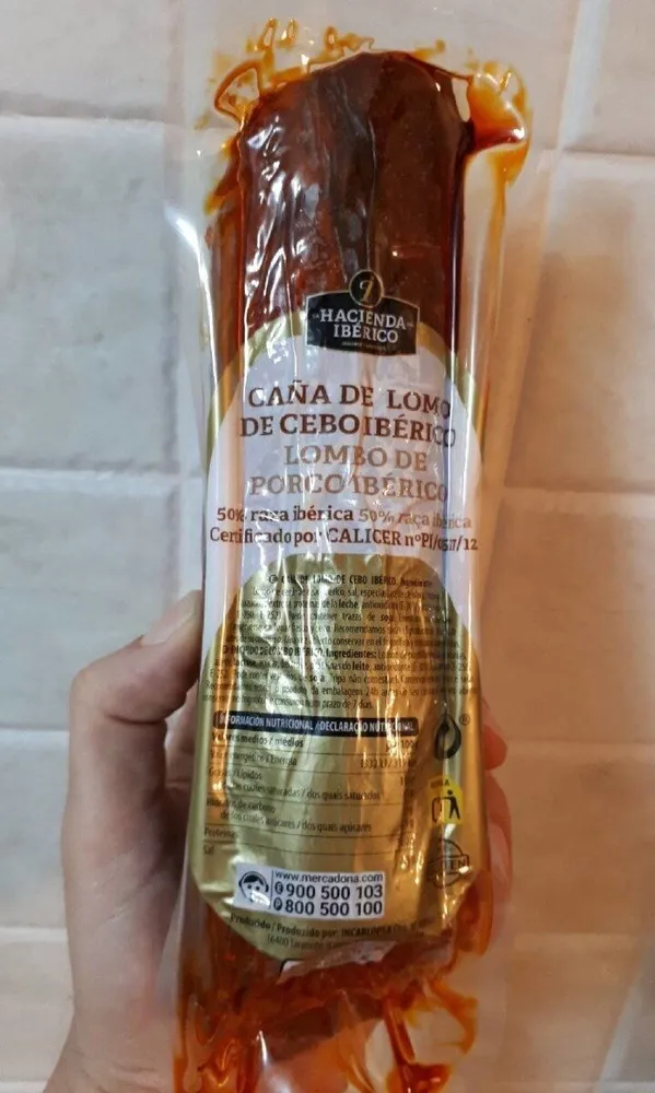 CAÑA DE LOMO DE CEBO IBERICO