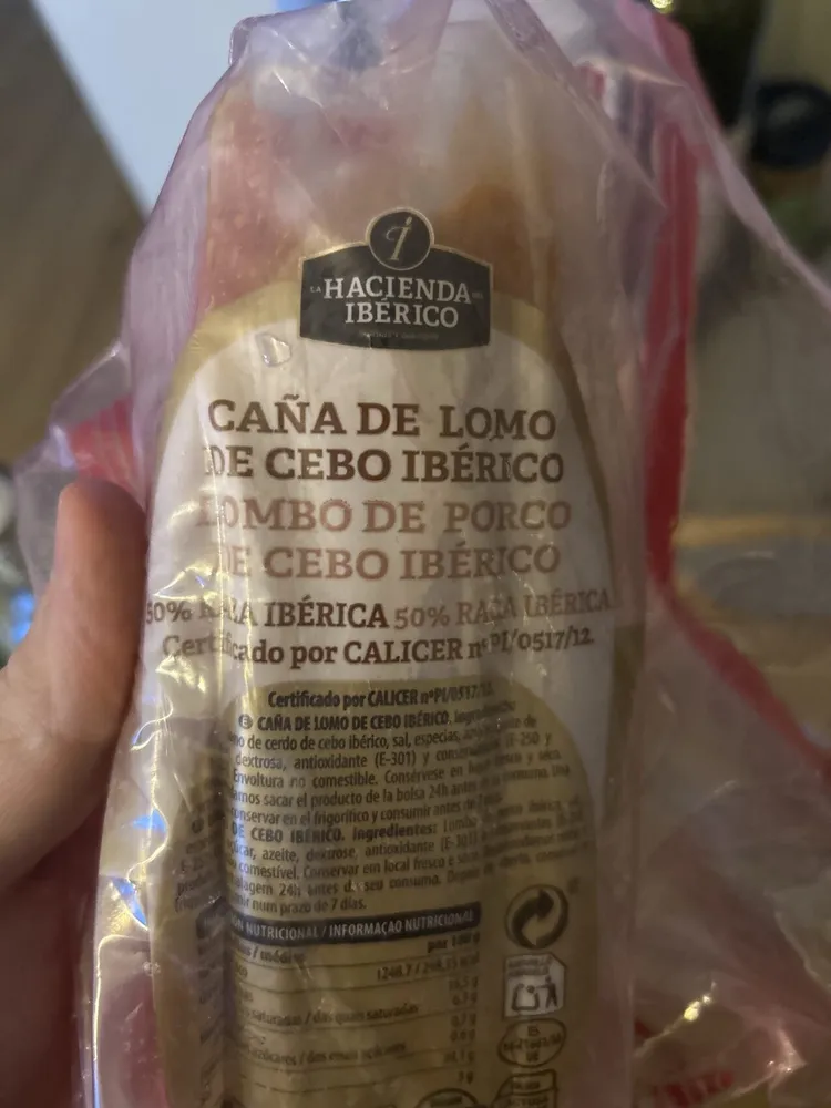 Lombo De Porco De Cebo Iberico