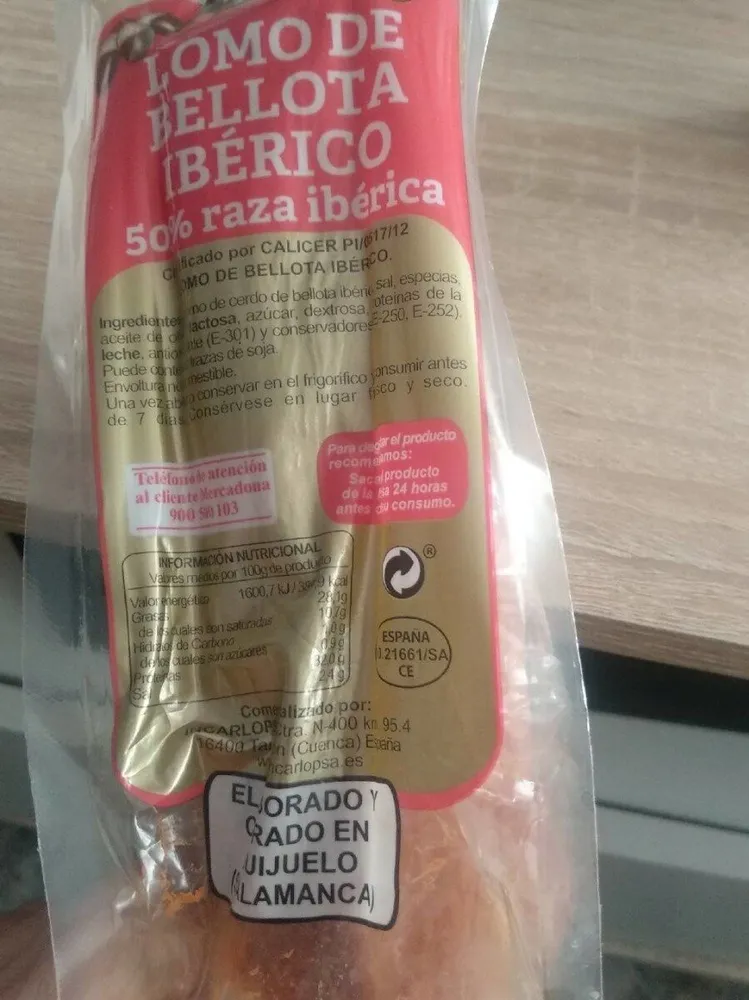 Lomo de bellota iberico