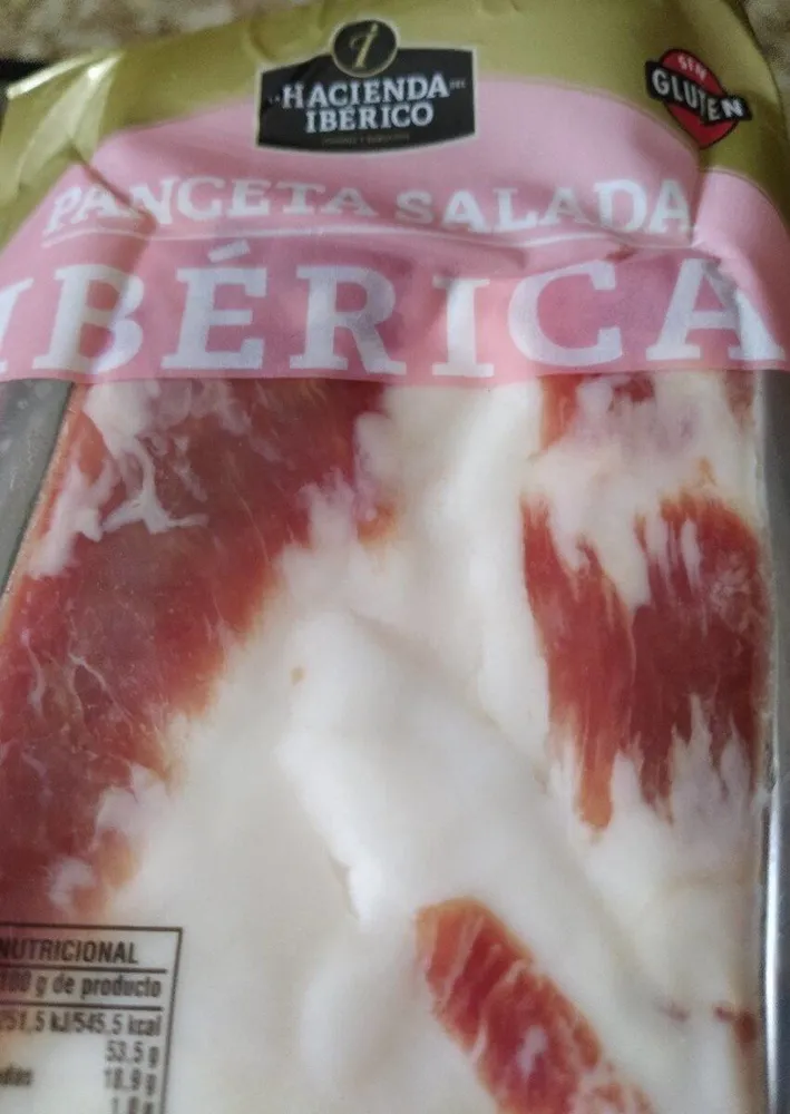 Panceta ibérica "La hacienda del ibérico"