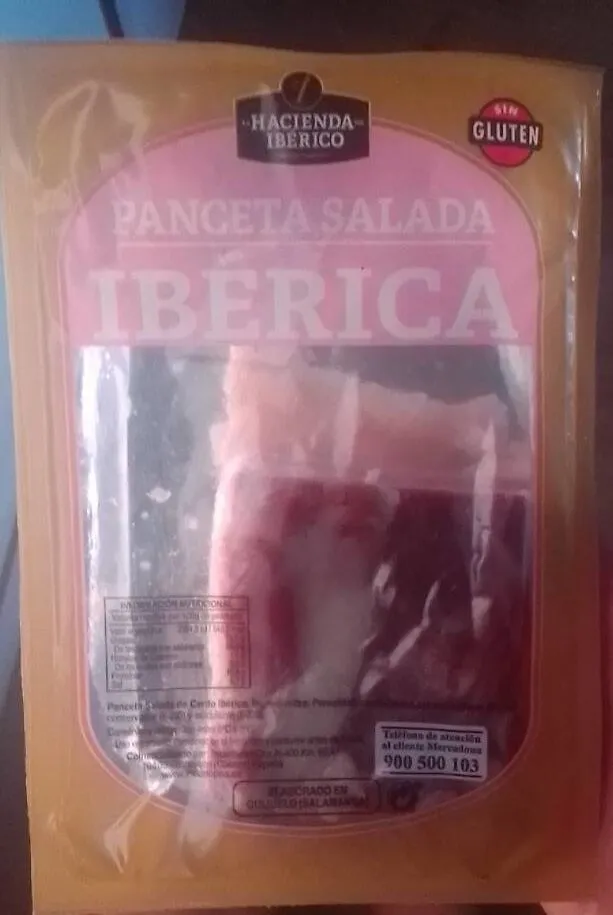 Panceta salada ibérica