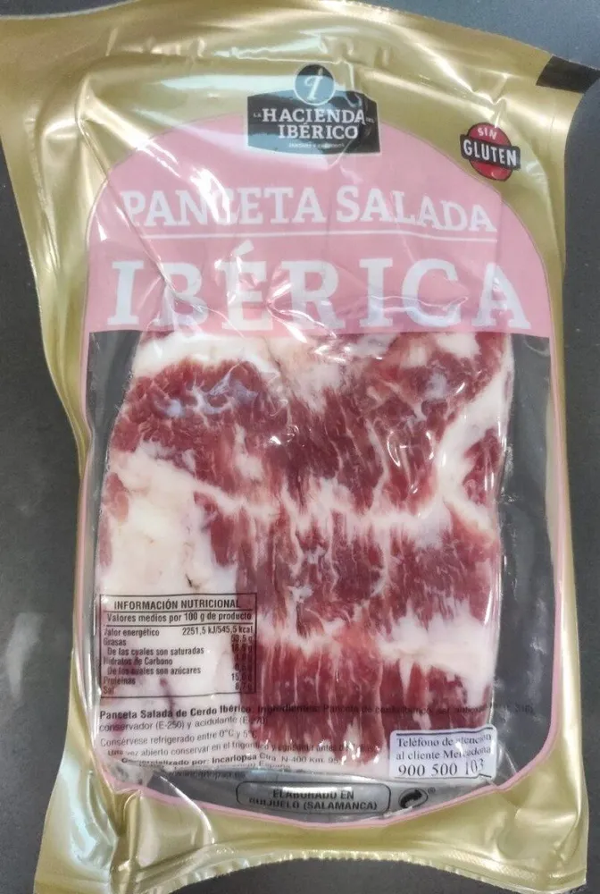 Panceta Salada Ibérica