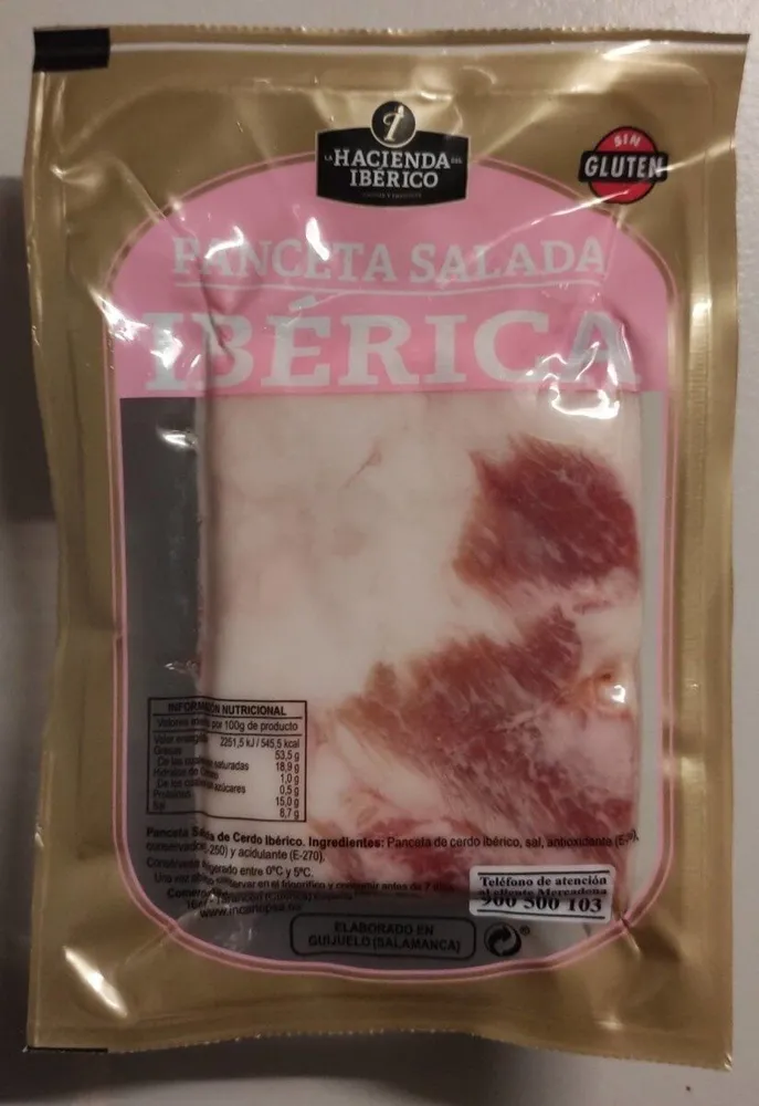 Panceta Salada Ibérica