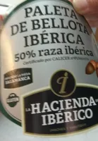 Paleta de bellota ibérica 50% raza ibérica