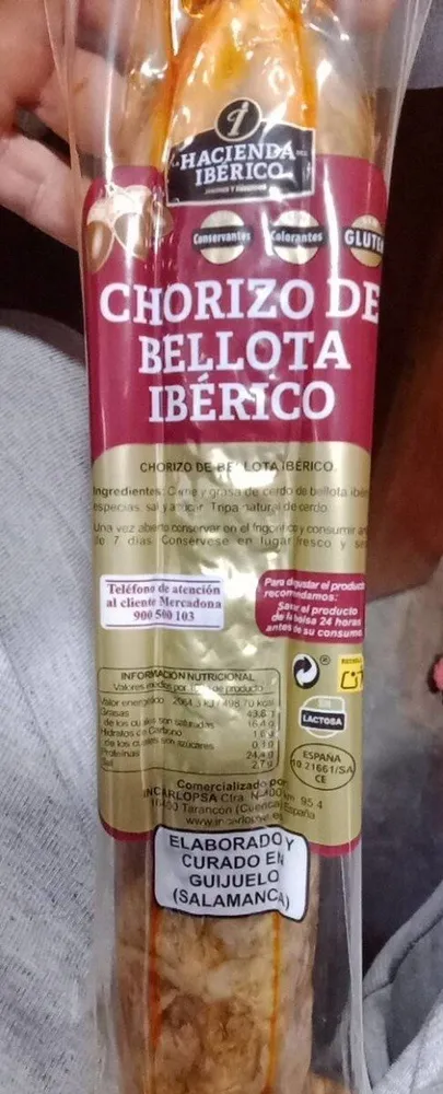 Chorizo de bellota iberico