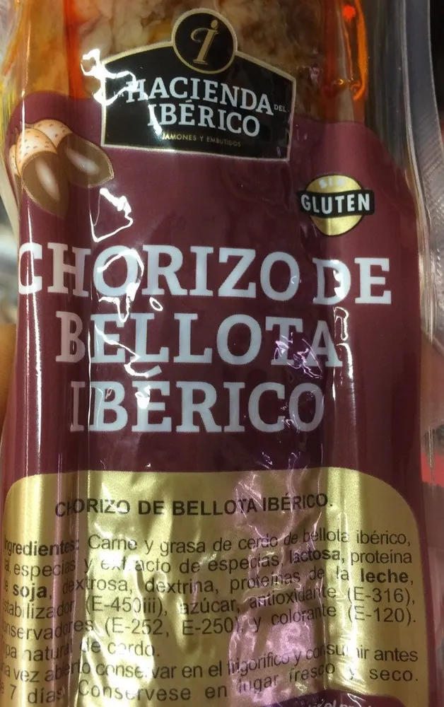 Chorizo de bellota iberico