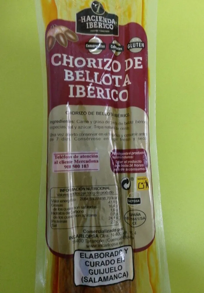 Chorizo de Bellota iberico